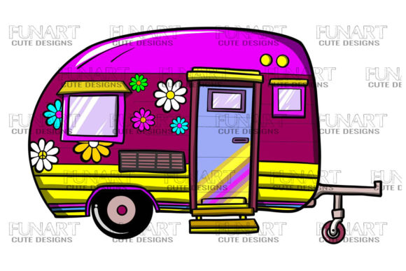 Download Camping Caravan , Wildlife Clipart, Png - Wild Collection