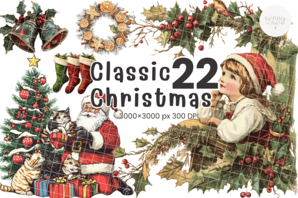 Download Classic Christmas Clipart - Classic christmas clipart Collection